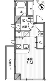 フレスカ代々木上原2 208 間取り図