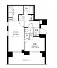 新宿グランドプラザ 5階 間取り図