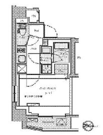 BluRock東品川 206 間取り図