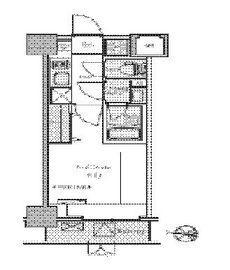 BluRock東品川 203 間取り図