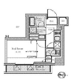 BluRock東品川 207 間取り図