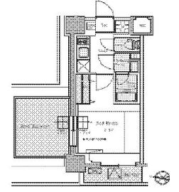 BluRock東品川 307 間取り図