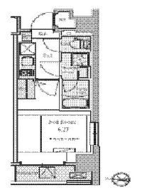 BluRock東品川 403 間取り図