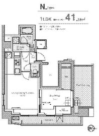 BluRock東品川 705 間取り図