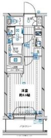 レガリス新宿落合 3階 間取り図