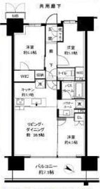 プレミスト有明ガーデンズ 2階 間取り図