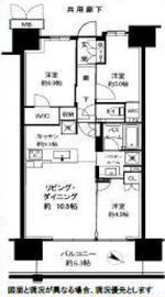 プレミスト有明ガーデンズ 3階 間取り図