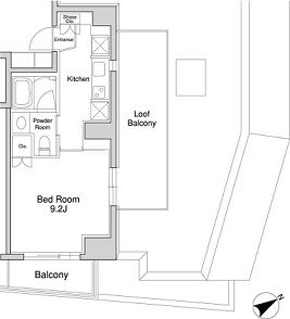 プラウドフラット南青山 503 間取り図