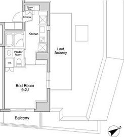 プラウドフラット南青山 503 間取り図