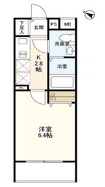 ウェルスクエアイズム初台 303 間取り図