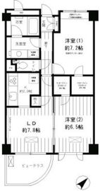 Lapyuta 607 間取り図