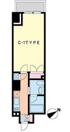 プラティーク清澄白河 607 間取り図