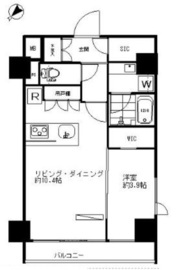 リヴシティ日本橋ネクステシア 12階 間取り図