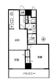 CSタワーアネックス 8階 間取り図