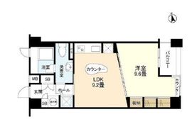ピアース自由が丘 2階 間取り図