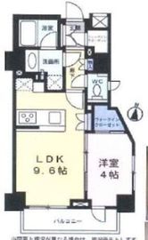 ザ・レジデンス早稲田 5階 間取り図