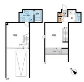 FLEG赤坂 103 間取り図