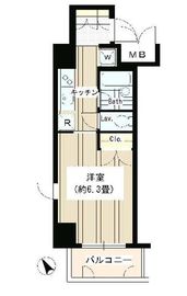 タキミハウス渋谷 504 間取り図