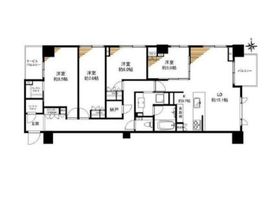 セントラルレジデンス外苑西通り 2階 間取り図