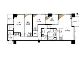 セントラルレジデンス外苑西通り 2階 間取り図