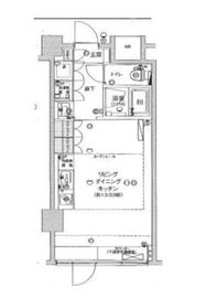 フィース神楽坂 地下1階 間取り図