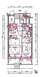 ドゥーエ学芸大学 601 間取り図