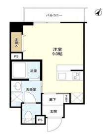 ヴェレ森下 801 間取り図