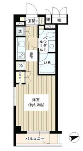 アルビレオ 304 間取り図