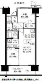 プレミスト有明ガーデンズ 3階 間取り図