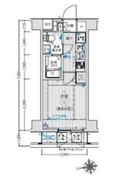 リライア大井町ヒルズ 4階 間取り図