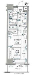 日神デュオステージ浅草三筋 4階 間取り図