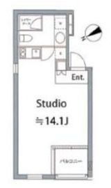 ラナイグレース北青山 304 間取り図