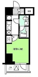 ガリシア代々木 2階 間取り図