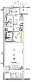 ジェノヴィア浜松町グリーンヴェール 6階 間取り図