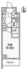 レクシード神楽坂 302 間取り図