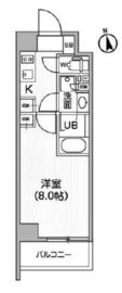 レクシード神楽坂 901 間取り図