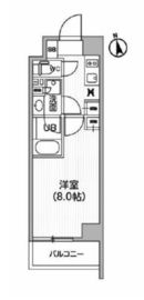 レクシード神楽坂 303 間取り図