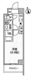 レクシード神楽坂 902 間取り図