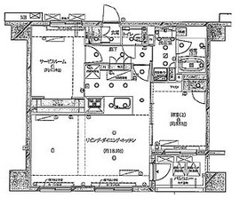 プレシス日本橋三越前セントル 4階 間取り図