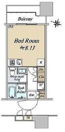 シティタワー大井町 4階 間取り図
