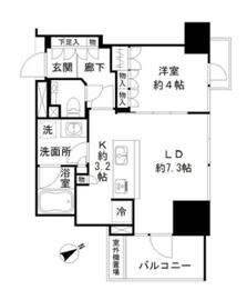 シャリエ御茶ノ水 12階 間取り図