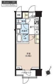 TATSUMIスカイガーデンテラス 101 間取り図