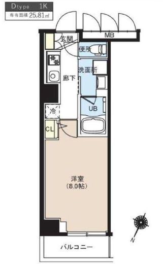 TATSUMIスカイガーデンテラス 111 間取り図