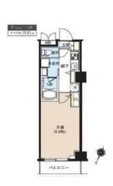 TATSUMIスカイガーデンテラス 207 間取り図