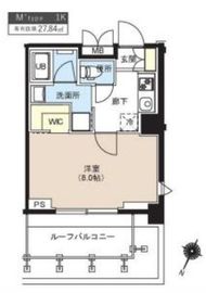 TATSUMIスカイガーデンテラス 417 間取り図