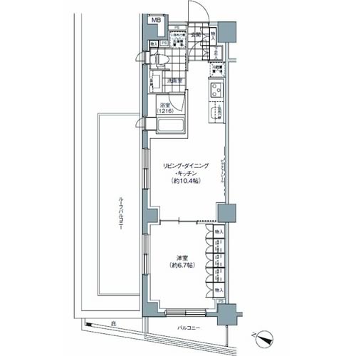 CONOE三番町 309 間取り図