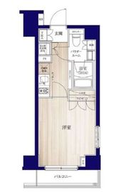 セジョリ早稲田鶴巻町 603 間取り図