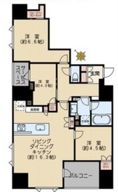 パークホームズ文京本郷通り 12階 間取り図