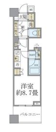 ブリリア中野 2階 間取り図