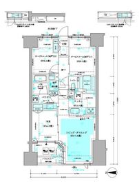 ディームス方南町 503 間取り図